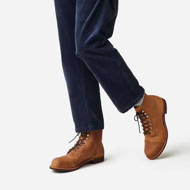 Red Wing 6-Inch in Hawthorne Muleskinner Lær Heritage Sko Herre Brune | 0489-WVGDF