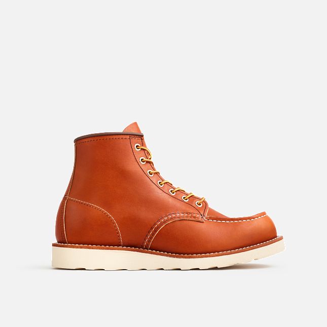 Red Wing 6-Inch in Oro Legacy Lær Heritage Støvler Herre Brune | 0657-BJIUH