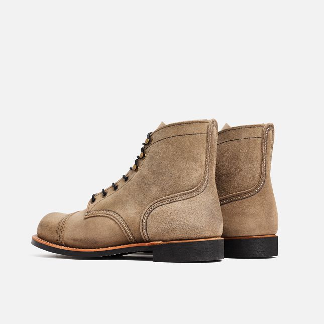 Red Wing 6-inch in Slate Muleskinner Lær Heritage Sko Herre Brune | 9317-ZIXWQ