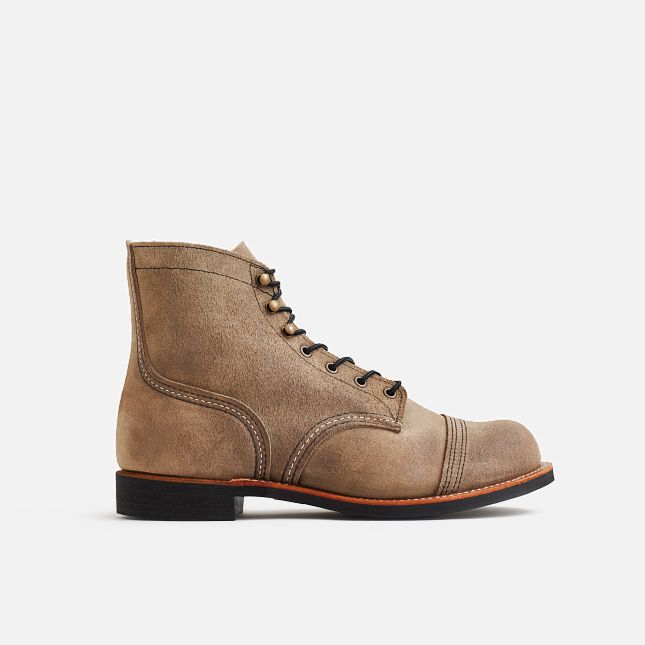 Red Wing 6-inch in Slate Muleskinner Lær Heritage Sko Herre Brune | 9317-ZIXWQ