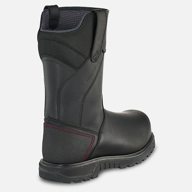 Red Wing Brnr Xp 11-inch Vanntette, Insulated, CSA Pull-On Arbeidsstøvler Herre Svarte | 1092-RCZAY