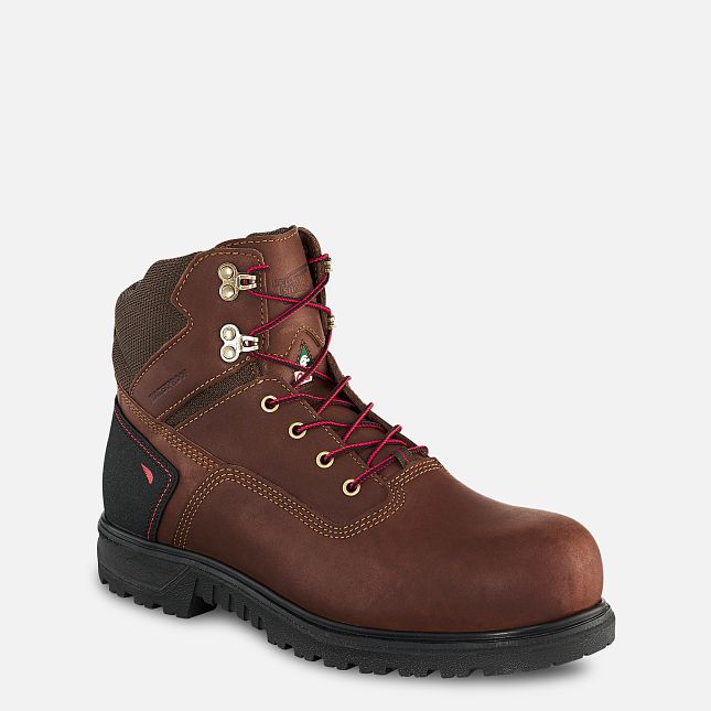 Red Wing Brnr Xp 6-inch CSA Vanntette Sko Herre Brune | 5432-AWVGE