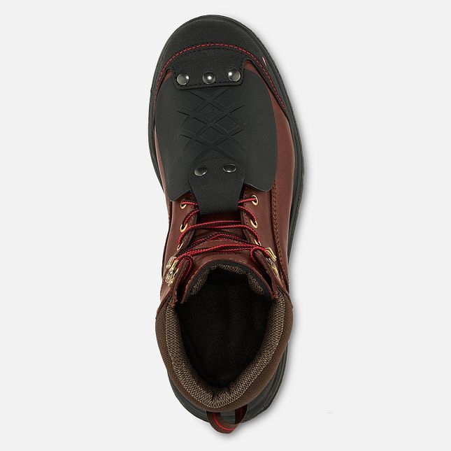 Red Wing Brnr Xp 6-inch Metguard Vanntette Sko Herre Brune | 9284-KQLVD