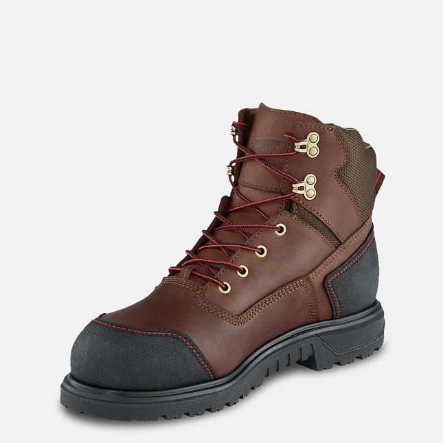 Red Wing Brnr Xp 6-inch Vanntette Arbeidsstøvler Herre Brune | 0427-YLDEU