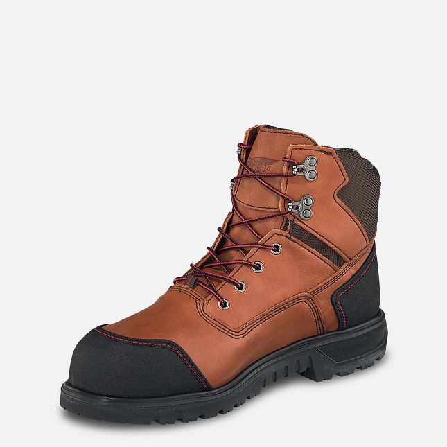 Red Wing Brnr Xp 6-inch Vanntette Arbeidsstøvler Herre Brune | 7563-AOXMT