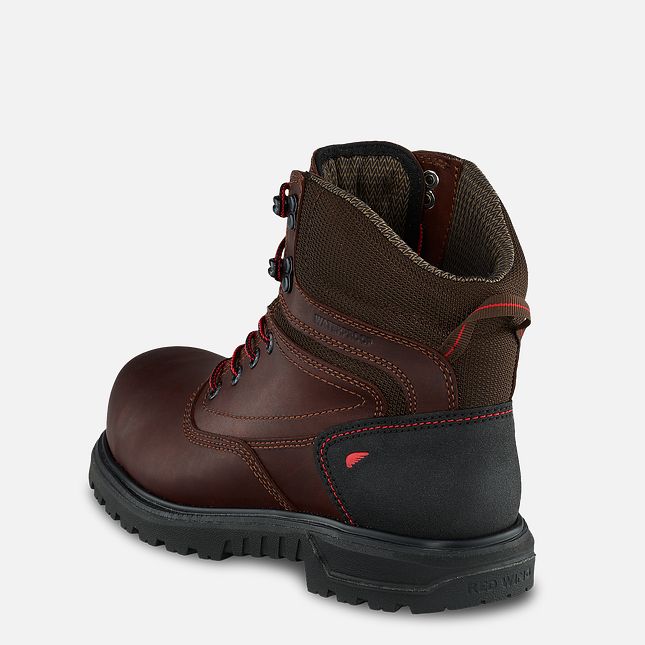 Red Wing Brnr Xp 6-inch Vanntette Vanntette Sko Dame Brune | 3420-MYHUW