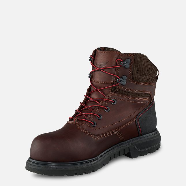 Red Wing Brnr Xp 6-inch Vanntette Vanntette Sko Dame Brune | 3420-MYHUW