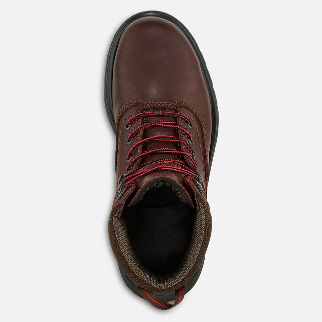 Red Wing Brnr Xp 6-inch Vanntette Vanntette Sko Dame Brune | 3420-MYHUW