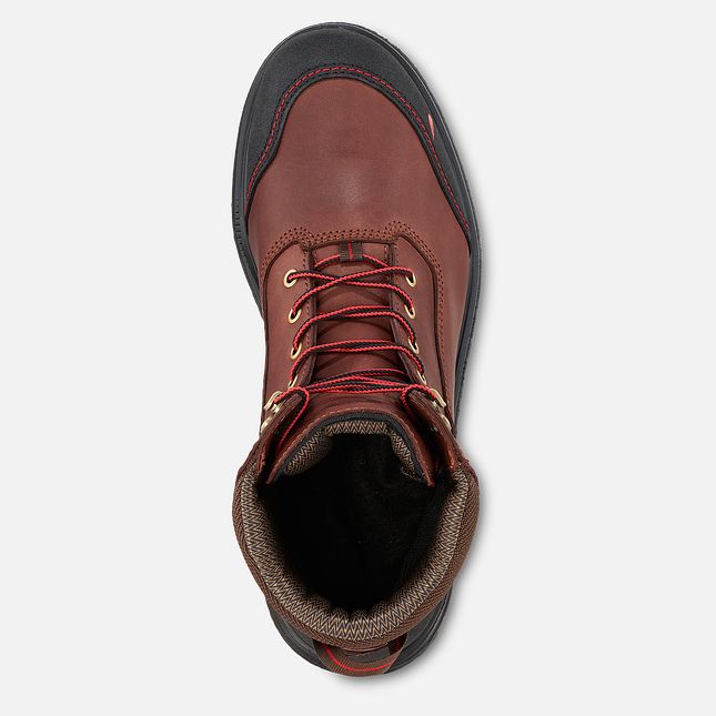 Red Wing Brnr Xp 8-inch Insulated, Vanntette Vernesko Herre Brune | 1073-FGXTV