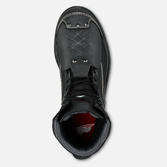 Red Wing Brnr Xp 8-inch Vanntette, Metguard CSA Arbeidsstøvler Herre Svarte | 6347-DUKYQ