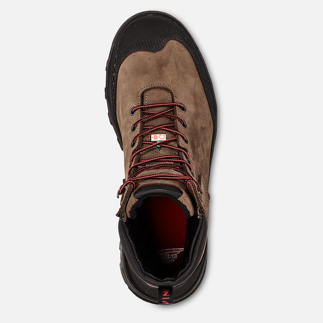 Red Wing Burnside 6-inch CSA Vanntette Sko Herre Brune | 9805-RMYNA