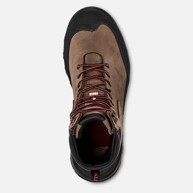 Red Wing Burnside 8-inch CSA Vanntette Sko Herre Brune | 2983-QGLXB