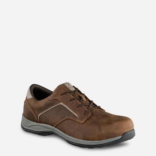 Red Wing Comfortpro Oxford Vernesko Herre Brune | 6351-YZBAO