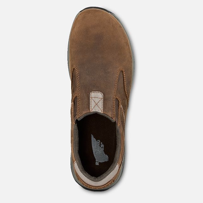 Red Wing Comfortpro Sikkerhets Tå Slip-On Arbeidssko Herre Brune | 7061-OYWQZ