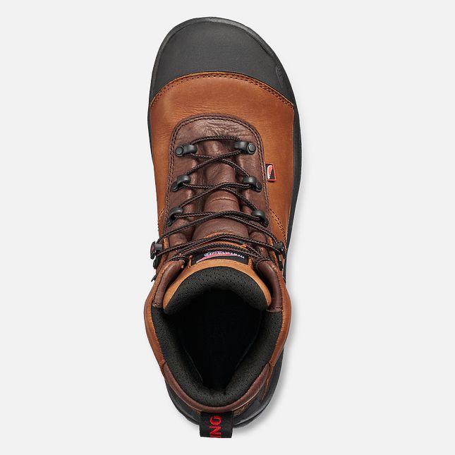 Red Wing Crv™ 6-inch Vanntette Arbeidsstøvler Herre Brune | 8105-BEANX