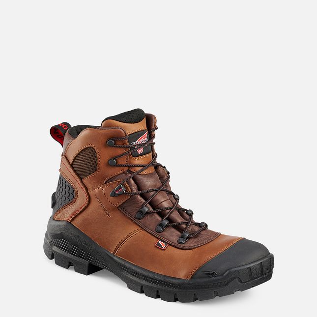 Red Wing Crv™ 6-inch Vanntette Arbeidsstøvler Herre Brune | 8105-BEANX