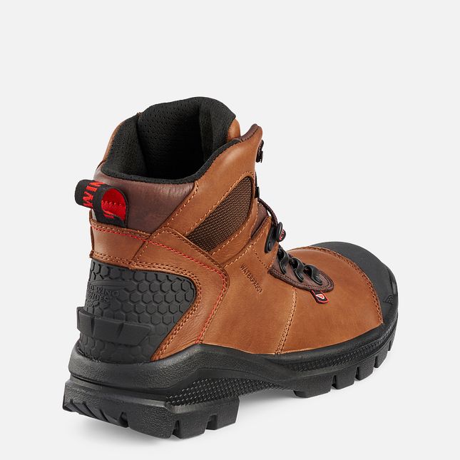 Red Wing Crv™ 6-inch Vanntette Sko Herre Brune | 9564-ATPZQ