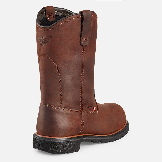 Red Wing Dynaforce® 11-inch Vanntette Pull-On Arbeidsstøvler Herre Brune | 4385-JUCDA