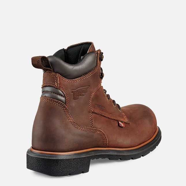 Red Wing Dynaforce® 6-inch Vanntette Arbeidsstøvler Herre Brune | 2410-FUZAO