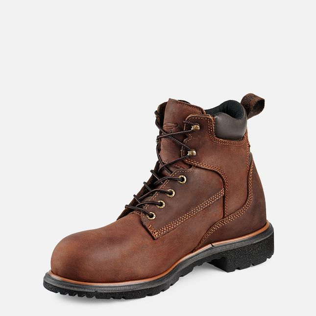 Red Wing Dynaforce® 6-inch Vanntette Arbeidsstøvler Herre Brune | 2410-FUZAO