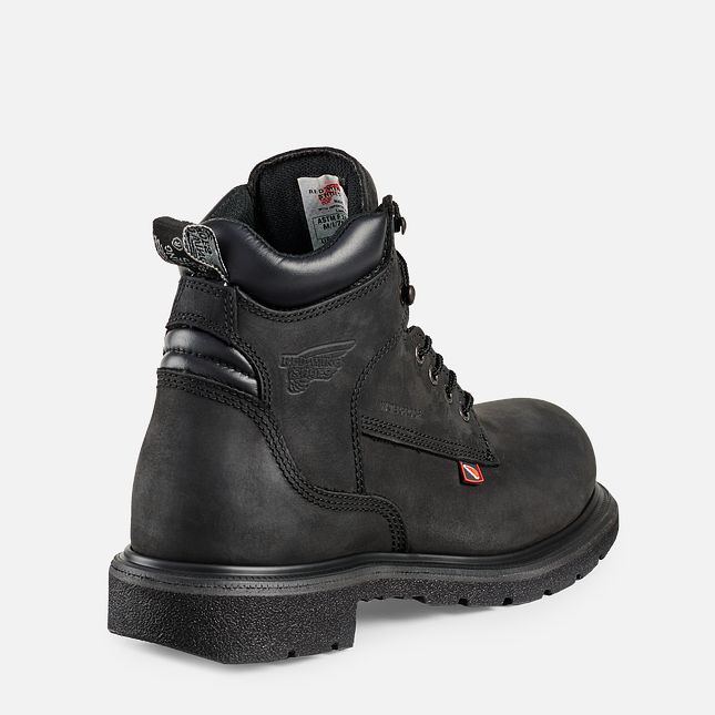 Red Wing Dynaforce® 6-inch Vanntette Arbeidsstøvler Herre Svarte | 8346-QTZFB