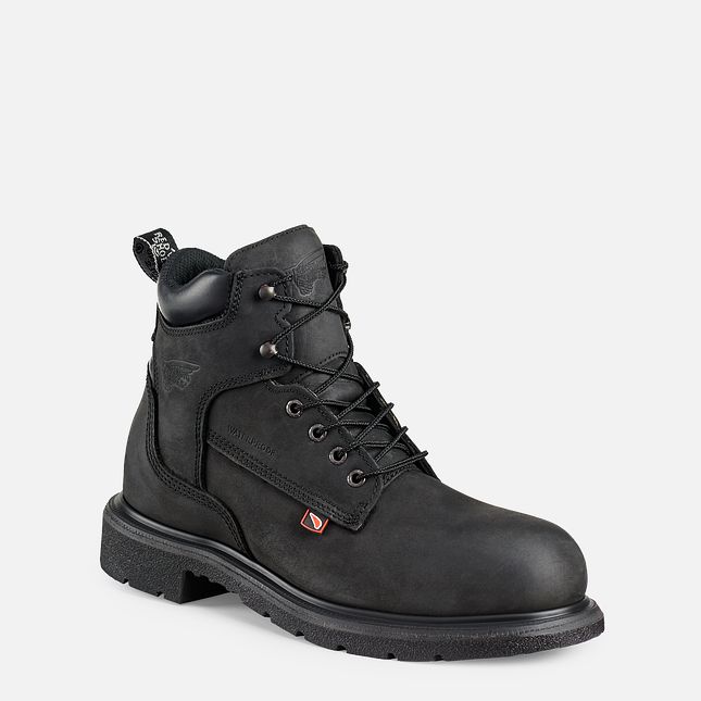 Red Wing Dynaforce® 6-inch Vanntette Arbeidsstøvler Herre Svarte | 8346-QTZFB