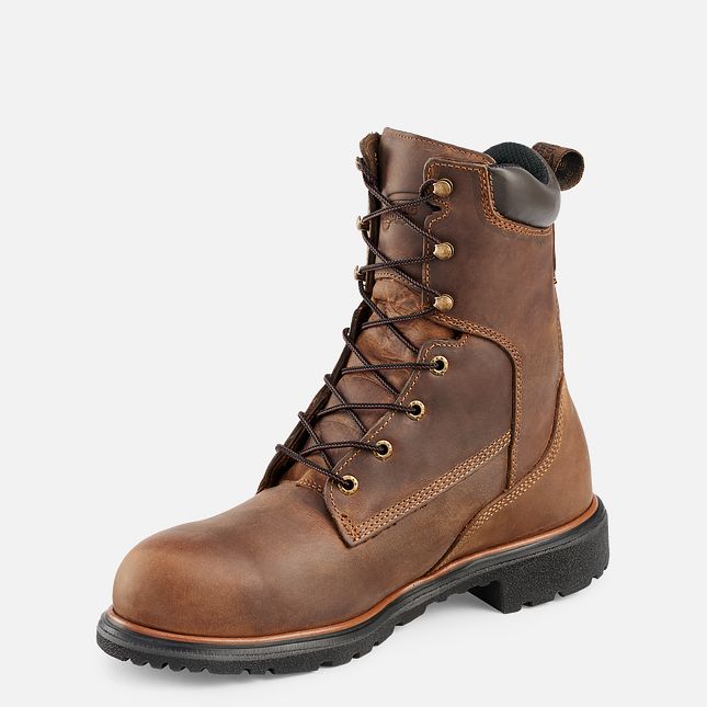 Red Wing Dynaforce® 8-inch Arbeidsstøvler Herre Brune | 4786-RUMZY