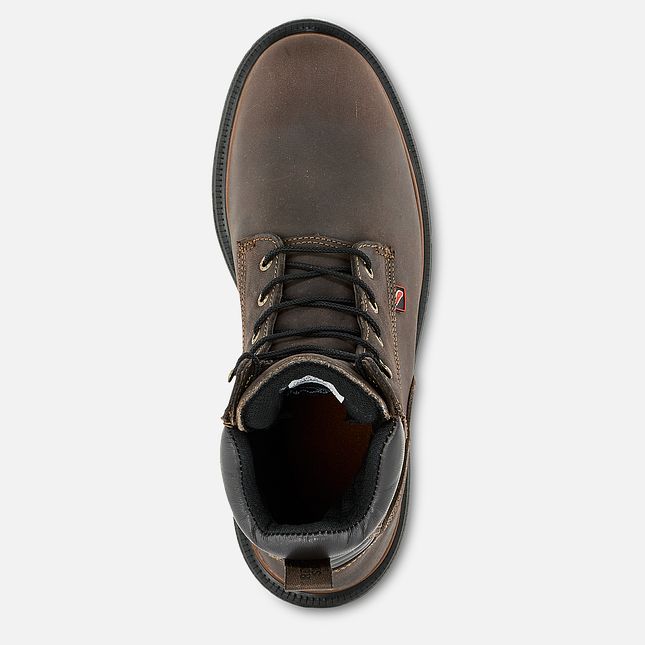 Red Wing Dynaforce® 8-inch Insulated, Vanntette Arbeidsstøvler Herre Brune | 8732-VJLMO