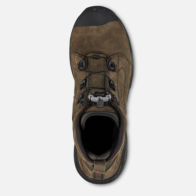 Red Wing Exos Lite 6-inch Vanntette Arbeidsstøvler Herre Brune | 4682-RAUEZ