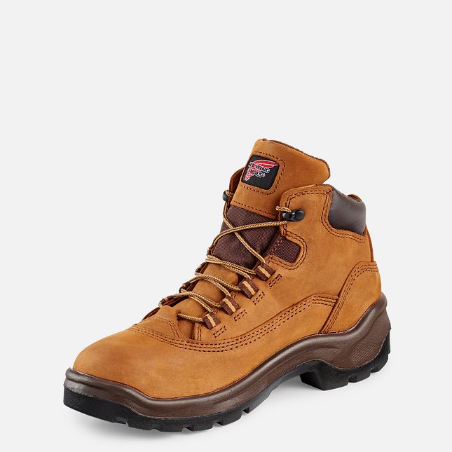 Red Wing Flexbond 5-inch Vanntette Arbeidsstøvler Dame Brune | 1036-IAHLQ