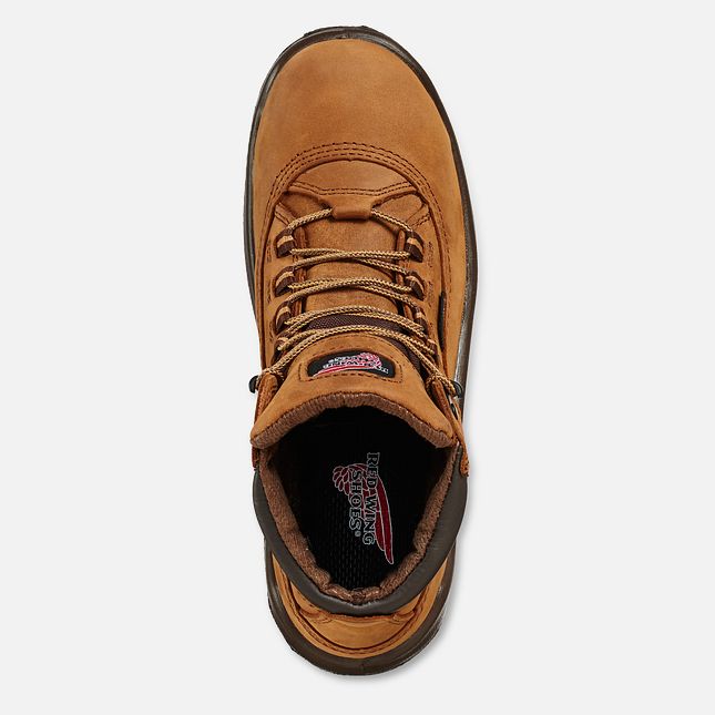 Red Wing Flexbond 5-inch Vanntette Arbeidsstøvler Dame Brune | 1036-IAHLQ