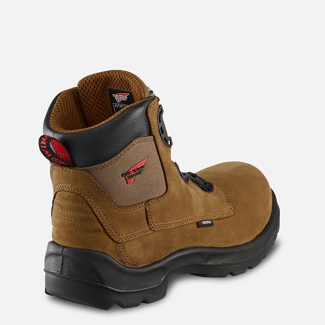 Red Wing Flexbond 6-inch BOA® Vanntette Vernesko Herre Brune | 7912-KRZPC