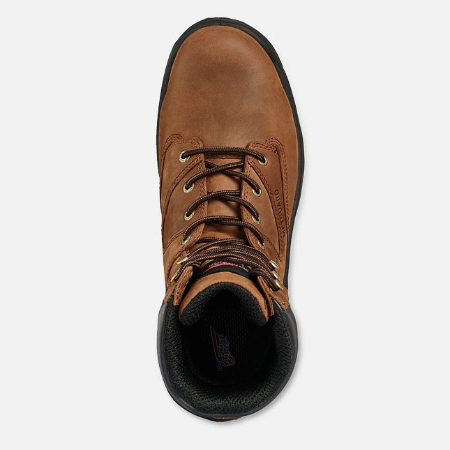 Red Wing Flexbond 8-inch Metguard Arbeidsstøvler Herre Brune | 8250-QAKUH