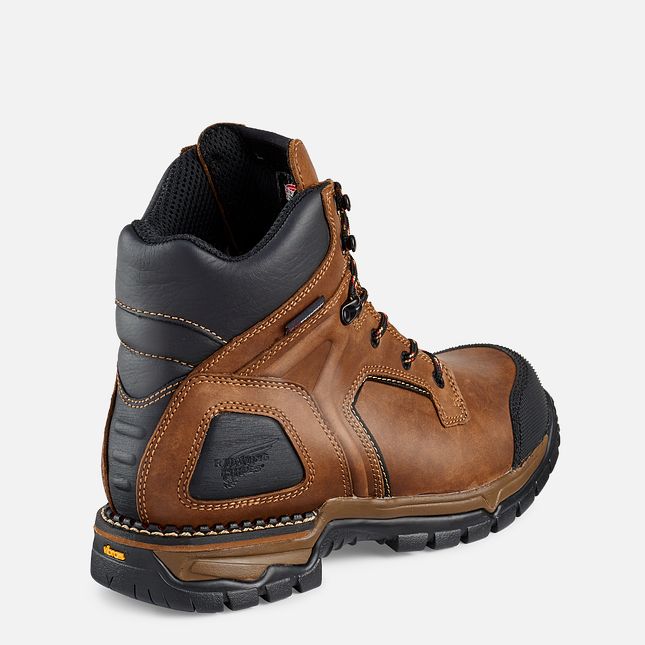 Red Wing Flexforce® 6-inch Vanntette Arbeidsstøvler Herre Brune | 5903-LQJXC