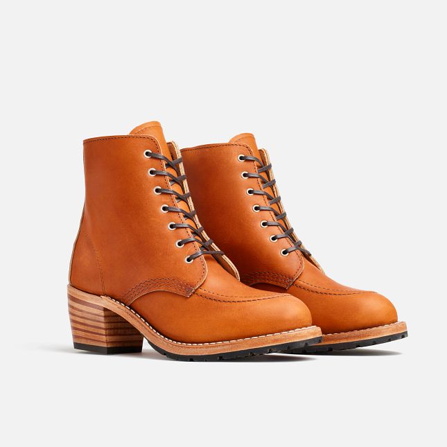 Red Wing Hælene in Oro Legacy Lær Heritage Støvler Dame Brune | 6490-XUIBA