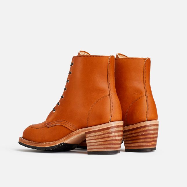 Red Wing Hælene in Oro Legacy Lær Heritage Støvler Dame Brune | 6490-XUIBA