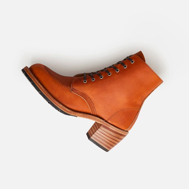 Red Wing Hælene in Oro Legacy Lær Heritage Støvler Dame Brune | 6490-XUIBA