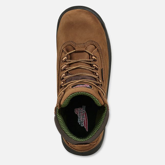 Red Wing King Tå® 5-inch Vanntette Vanntette Sko Dame Brune | 8176-ZWAKG