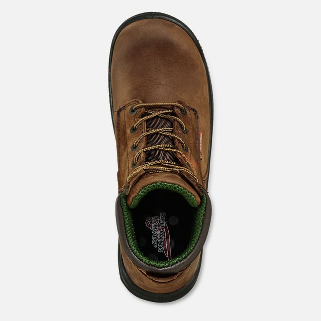 Red Wing King Tå® 6-inch Arbeidsstøvler Herre Brune | 4690-EHQTG