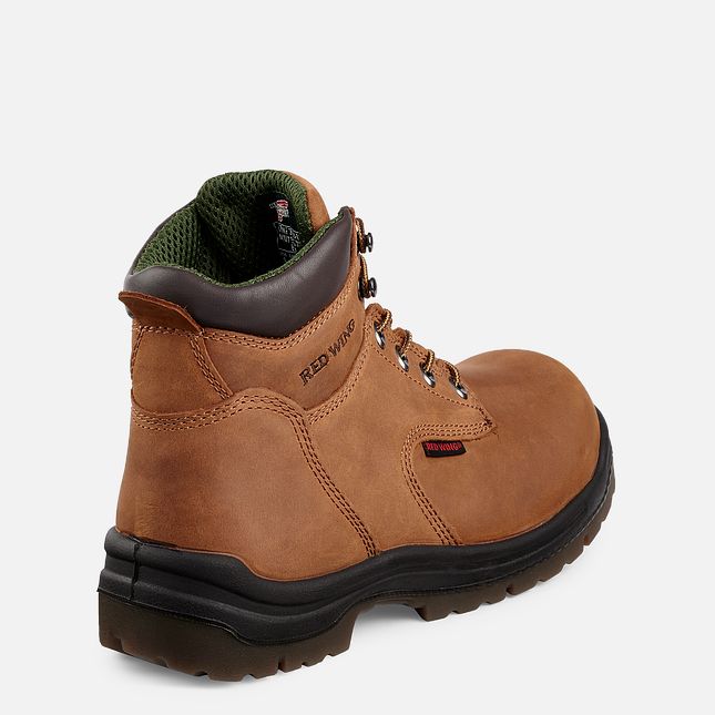 Red Wing King Tå® 6-inch Arbeidsstøvler Herre Brune | 5734-IQLTS