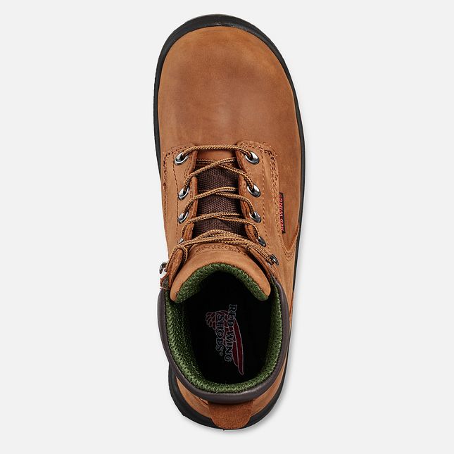 Red Wing King Tå® 6-inch Arbeidsstøvler Herre Brune | 5734-IQLTS