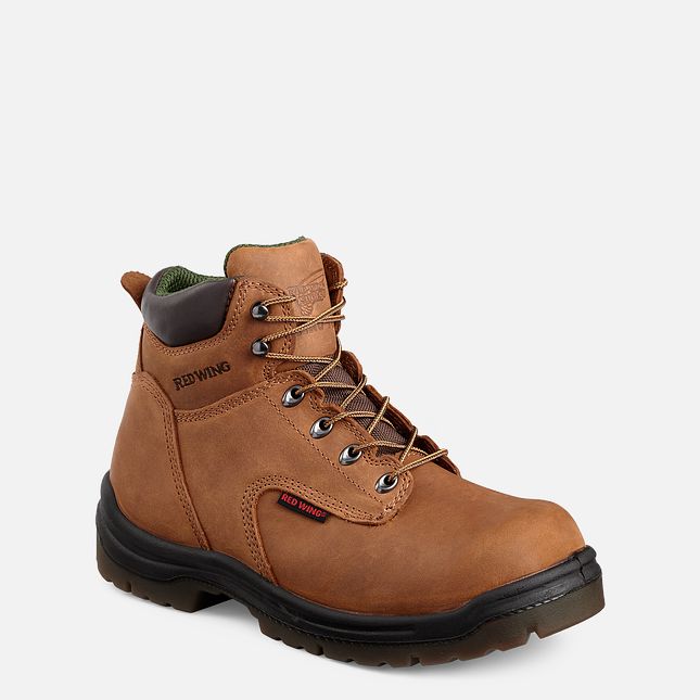 Red Wing King Tå® 6-inch Arbeidsstøvler Herre Brune | 5734-IQLTS