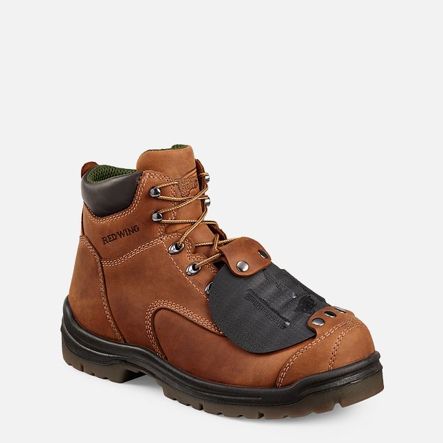 Red Wing King Tå® 6-inch Metguard Arbeidsstøvler Herre Brune | 9768-APVDG