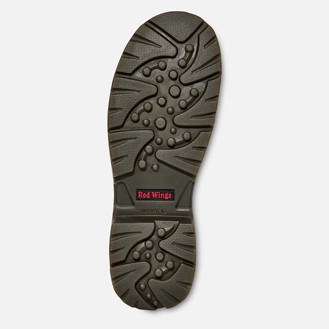 Red Wing King Tå® 6-inch Vanntette Vernesko Herre Brune | 3895-SIPKB