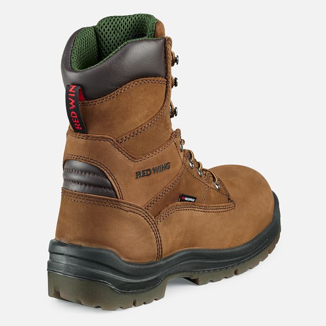 Red Wing King Tå® 8-inch Insulated, Vanntette Arbeidsstøvler Herre Brune | 0837-LVBHR