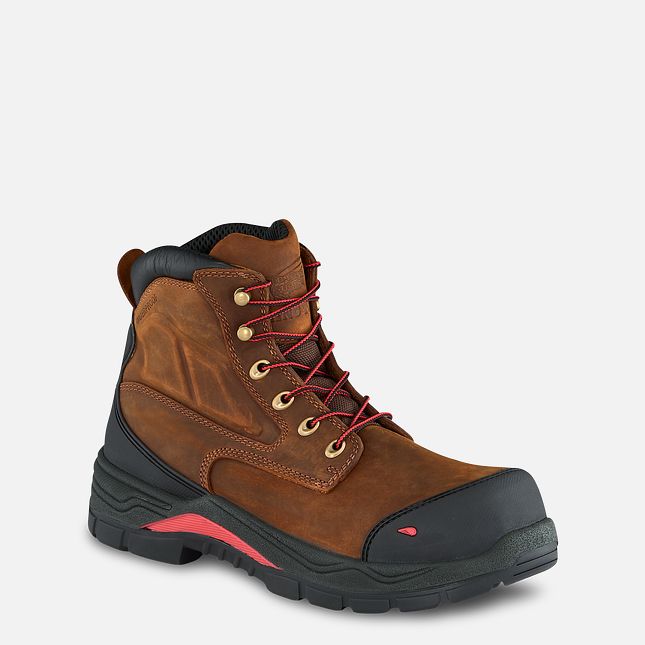 Red Wing King Tå® Adc 6-inch Vanntette Arbeidsstøvler Herre Brune | 1902-IFJCV