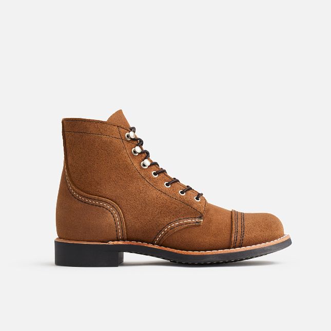 Red Wing Kort in Clove Acampo Lær Heritage Sko Dame Brune | 6270-LMXDH