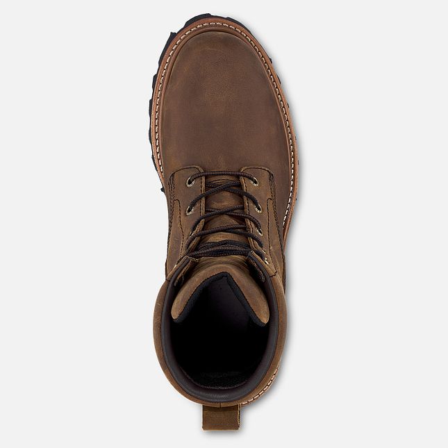 Red Wing Loggermax 9-inch Insulated, Vanntette Logger Arbeidsstøvler Herre Brune | 3167-EZMQD