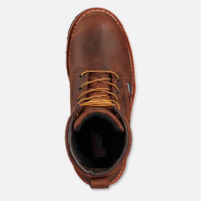 Red Wing Loggermax 9-inch Insulated, Vanntette Vernesko Herre Brune | 3617-AZWSG