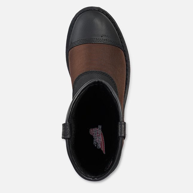 Red Wing Maxbond 12-inch Pull-On Vanntette Sko Herre Brune | 7160-AHPVI